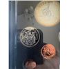 Image 3 : 1975 Royal Canadian Mint Double Struck Silver and Nickel Dollar Coin Set in Case