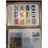Image 1 : Canada Provincial and Territorial Flags Stamp Sheet and FDC Collection