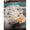 Image 1 : Bag of Assorted Used US Postage Stamps Off Paper, Various Issues and Denominations