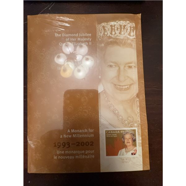 Canada 48¢ Stamp Sheet Commemorating Queen Elizabeth II Diamond Jubilee 1993–2002