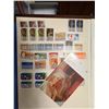 Image 3 : Uni-Safe Canada Stamp Album with Canadian Postage Stamps Assortment