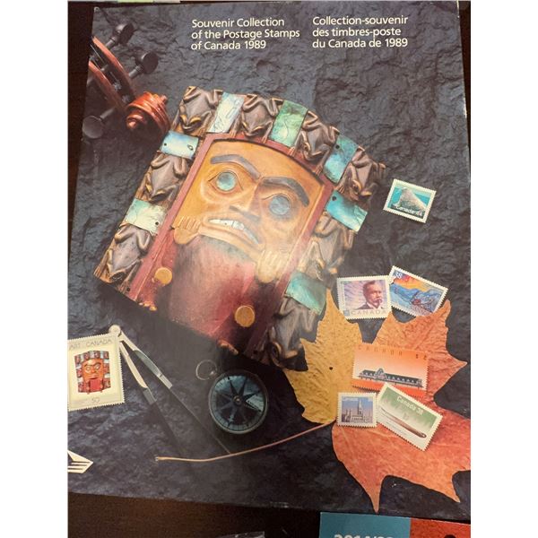 Canada 1989 Souvenir Collection of Postage Stamps with Original Folder