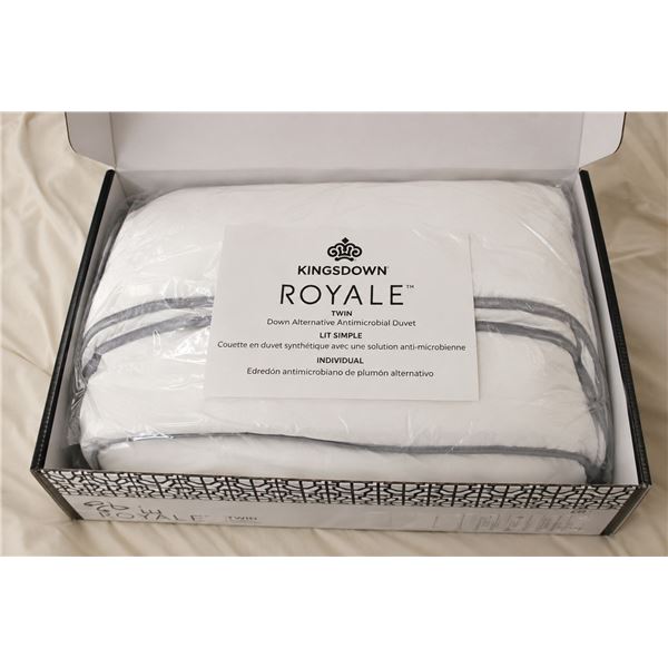 Kingsdown Royale Down Alternative Duvet - White