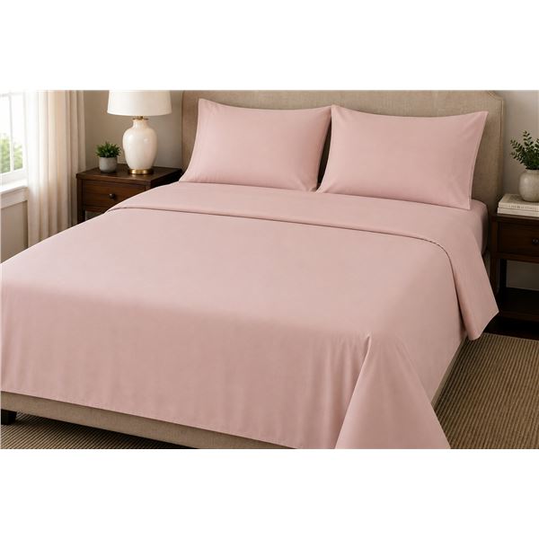 Kingsdown Royale Sheet Set - Blush Pink