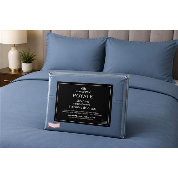 Kingsdown Royale Sheet Set - Blue