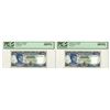 Image 1 : Swaziland. Central Bank of Swaziland, 2006, High Grade Sequential Banknote Pair.