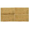 Image 2 : NC. State of North Carolina, 1862, 25 Cents Obsolete Banknote Quartet.