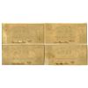 Image 2 : NC. State of North Carolina, 1862, 25 Cents Obsolete Banknote Quartet.