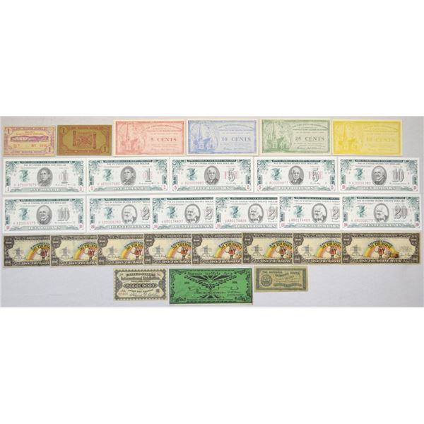 American Scrip & Private Currency Collection, 1876 to 1948