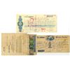 Image 1 : Mexico. Mexican First of Exchange, 1880 and 1887, I/C Pair.