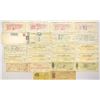 Image 1 : Mexico & Peru Banking Check and Draft, ca.1890s to 1930s, almost all with Adhesive Revenues.