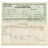 Image 1 : NV. Tonopah Divide Mining Co., 1922, Payroll Check & Records