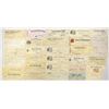 Image 1 : OK. Indian Territory & Early Oklahoma Bank Check & Draft Collection, 1885 to 1917.