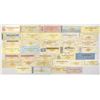 Image 1 : PA. Pennsylvania Financial Institutions, Remainder and I/C Check Assortment, All With RN-X Imprinted