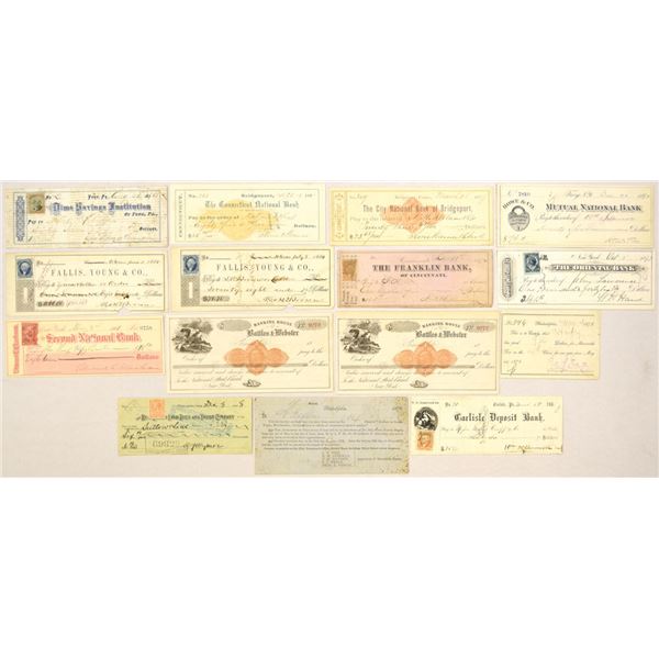 American Bank Check and Ephemera Collection, 1864 to 1928