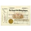 Image 1 : CO. Omega Gold Mining Company, 1900 I/U Stock Certificate