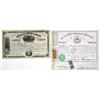 Image 1 : CO. Cresent Silver Co. of Cincinnati. 1873 and 1890, Stock Certificate Pair.