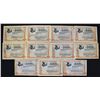 Image 1 : CO. Isabella Gold Mining Co., 1893 to 1901, I/C Stock Certificate Assortment.