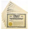 Image 1 : ME. Bunker Hill Mining & Smelting Co., 1908 to 1916, I/U Stock Certificate Group