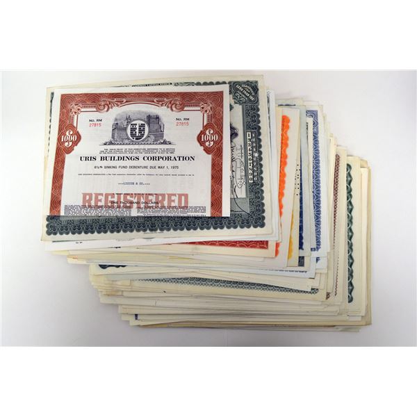 American Stock & Bond Certificate Collection, 1920s to 1990s