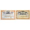Image 1 : NJ & NV. Hoboken Ferry and United States Lines, 1897 and 1941, Cancelled Stock Pair.
