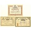 Image 1 : American Railroad & Transportation Certificates, 1870 to 1909, I/C Stock Trio.