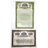 Image 1 : OH & MI. Pennsylvania, Ohio and Detroit Railroad Co., 1927, Specimen Bond Pair