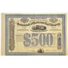 Image 2 : SC. Savannah & Charleston Rail Road Co., 1869, I/U Coupon Bond.