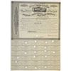 Image 1 : VT & NY. Rutland and Washington Rail Road Co., 1852, I/C Coupon Bond.