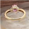 Image 5 : M. Fabrikant & Sons Pink Sapphire & Diamond Ring