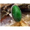 Image 3 : Soviet-Era Russian Hallmark Sterling Nephrite Ring