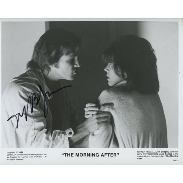 The Morning After signed movie photo