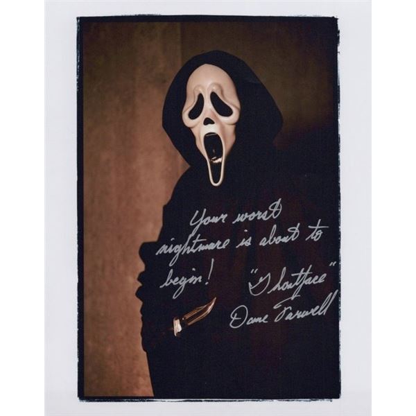 Scream 4 Dane Farwell Signed Photo