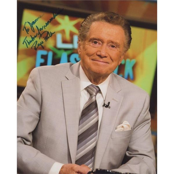 Morning Show Host Regis Philbin signed photo