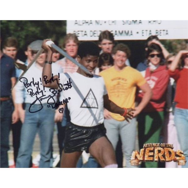 Revenge of The Nerds Larry B Scott Signed Photo