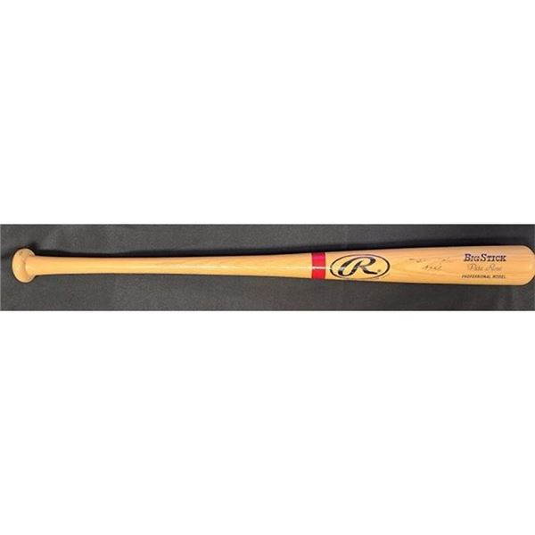 Cincinnati Reds Pete Rose Signed  Bat JSA Light Signature