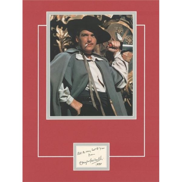 The Corsican Brothers  Douglas Fairbanks Jr Signed Photo