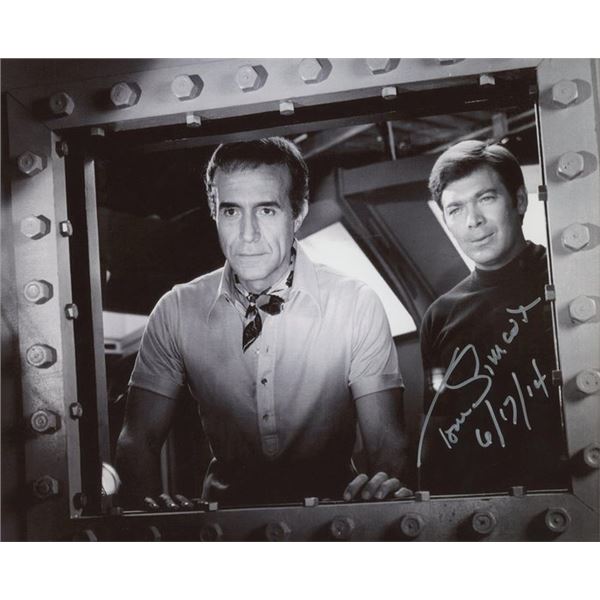 The Aquarians Tom Simcox signed photo. GFA Authenticated