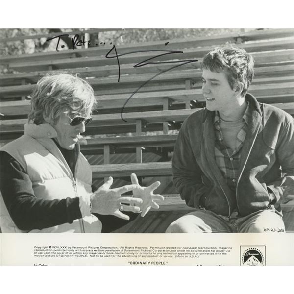 Ordinary People Timothy Hutton  signed movie photo