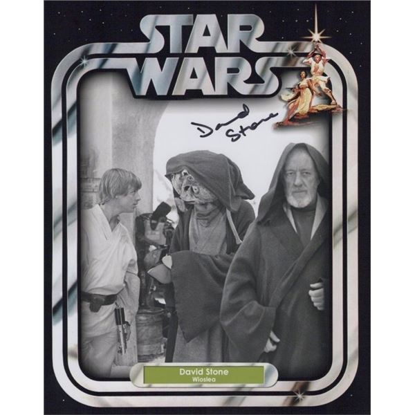 Star Wars David Stone Signed Photo