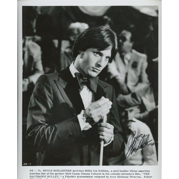 The Baltimore Bullet Bruce Boxleitner signed photo