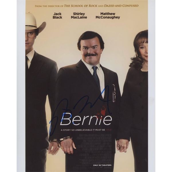 Bernie Richard Linklater signed movie  photo
