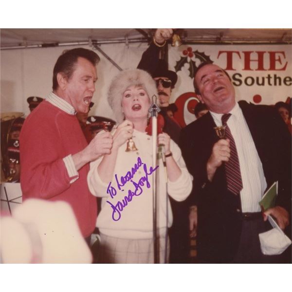 Charlies Angels David Doyle signed photo