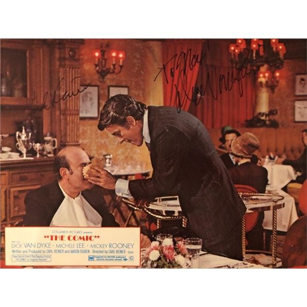 The Comic signed lobby card