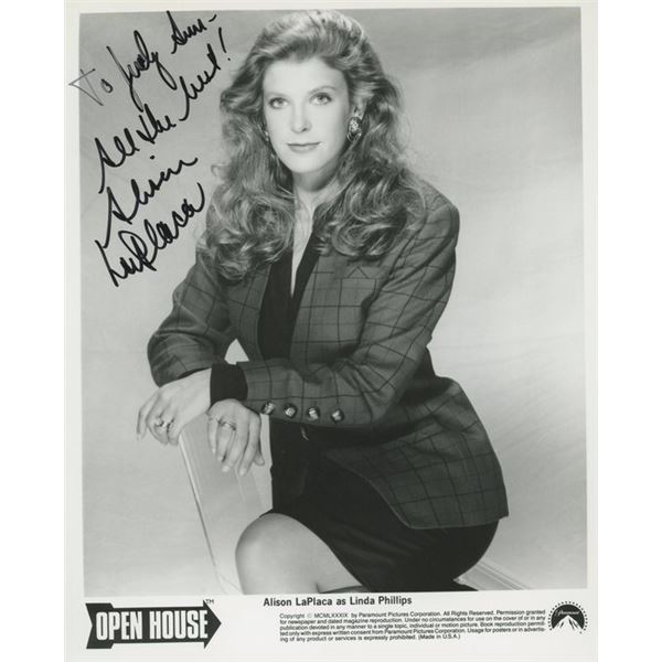 Open House Alison LaPlaca signed photo