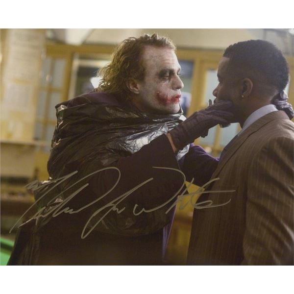 The Dark Knight Michael Jai White signed photo