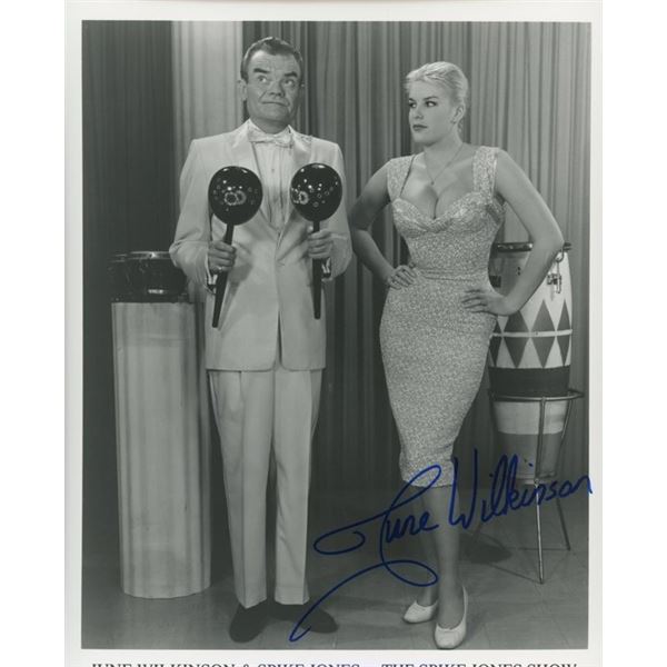 The Candidate June Wilkinson signed photo
