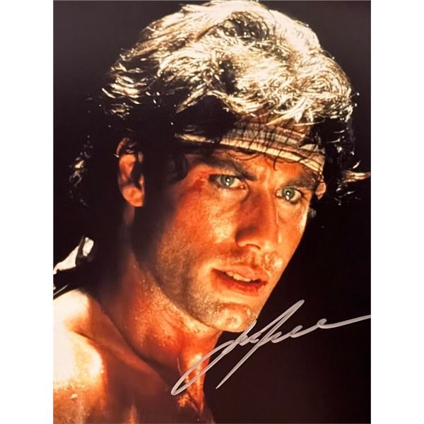 Stayin Alive John Travolta signed photo