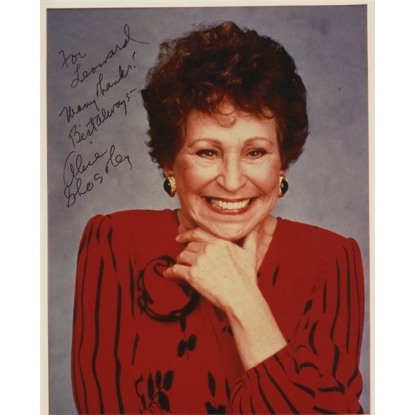 Bewitched Alice Ghostley signed  photo