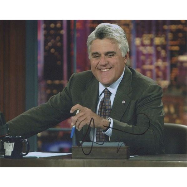 Talk Show Host Jay Leno Signed Photo